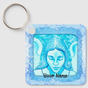 Porte-clés Christian Angel Head Porte - clé