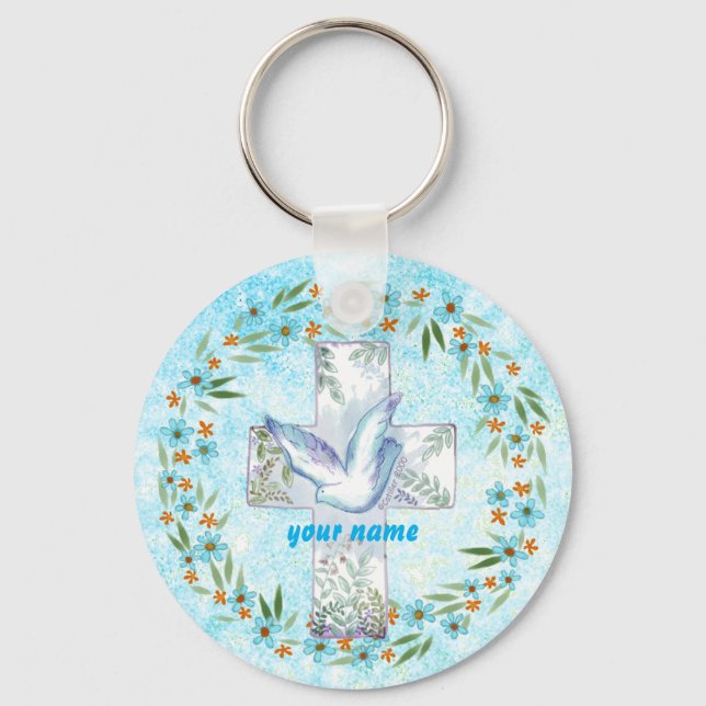 Porte-clés Christian Dove Cross porte - clé (Recto)