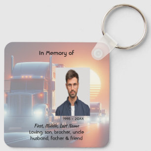 Porte-clés Christian Memorial Semi-remorque tracteur 