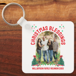 Porte-clés CHRISTMAS BÉNÉFICIE FAMILLE RÉUNION Groupe de jume