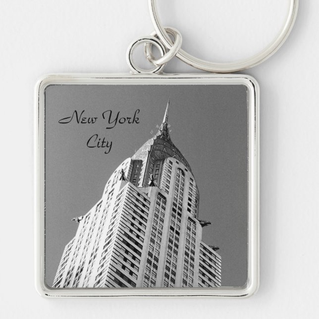 Porte-clés Chrysler Building NYC Premium Porte - clé (Devant)