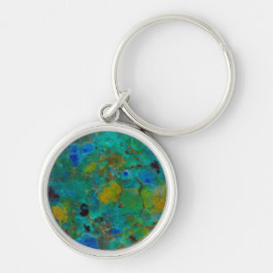Porte-clés Chrysocolla de Blue Cliff