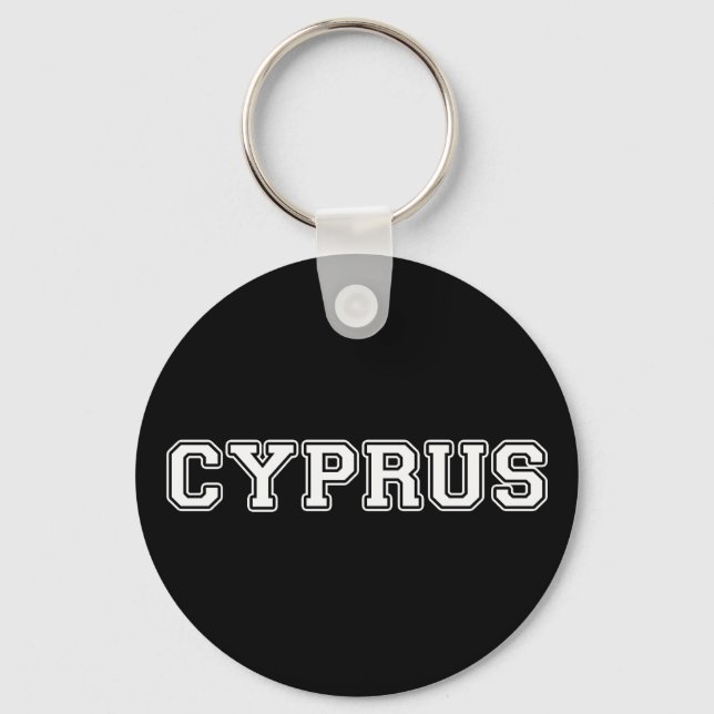 Porte-clés Chypre (Recto)