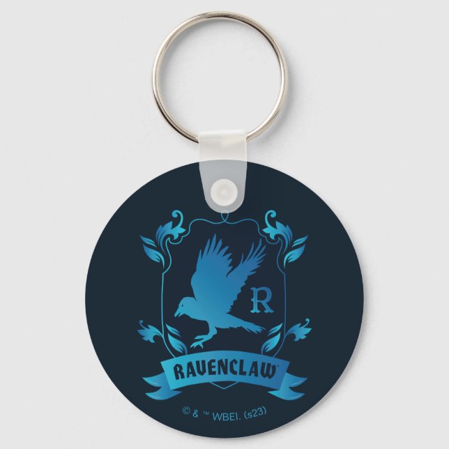 Porte-clés Cimier de maison ORNÉ RAVENCLAW™ (Recto)