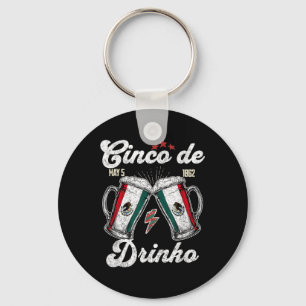 Porte-clés Cinco De Drinko Parti Mexicain 5 De Mayo Boisson D