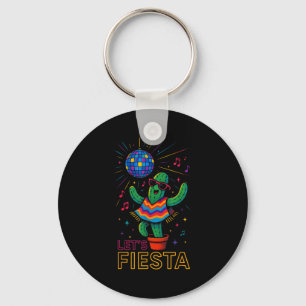 Porte-clés Cinco de mayo fête mexicaine cactus drôle de party