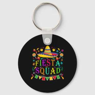 Porte-clés Cinco De Mayo Fiesta Squad Parti Mexicain Cinco De
