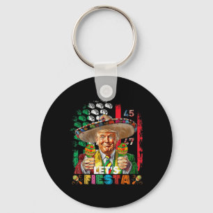 Porte-clés Cinco De Mayo Trump Taco Drôle Trump Mexicain Trum
