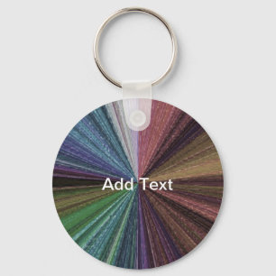 Porte-clés Circular Gradient Earthy Rainbow