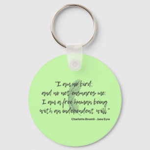 Porte-clés Citation de Jane Eyre II