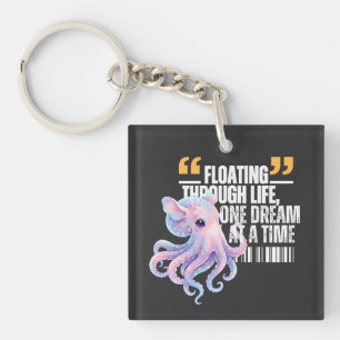 Porte-clés Citation de la pieuvre Dumbo - Flottant à travers