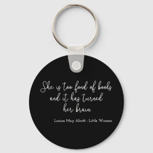 Porte-clés Citation de Little Women II - Style d'écriture