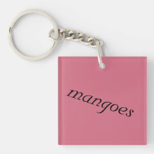 Porte-clés Citation de tohelena de référence de mangues de