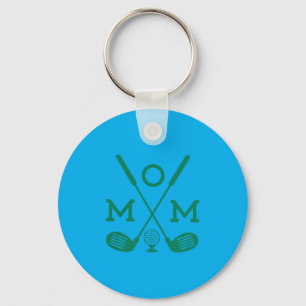 Porte-clés Citation drôle de golf pour maman golfeuse Party