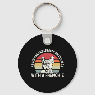 Porte-clés Citation Française De Bulldog Pour Un Propriétaire