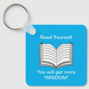 Porte-clés Citation Inspirante à Lire Vous-Même