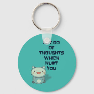 Porte-clés Citation intéressante et stimulante