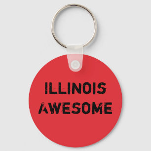 Porte-clés Citation Superbe Illinois 