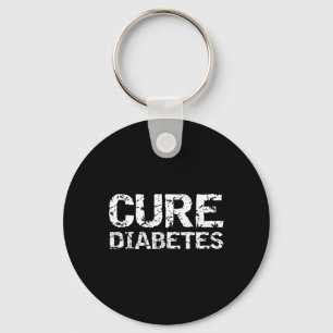 Porte-clés Citation sur le diabète de type 1 pour la sensibil