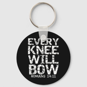 Porte-clés Citation Verse de la Bible chrétienne audacieuse p