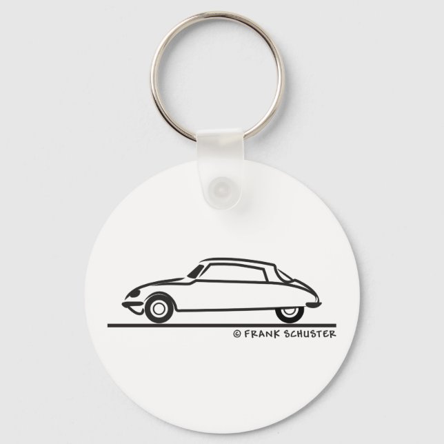 Porte-clés Citroën DS 21 (Recto)