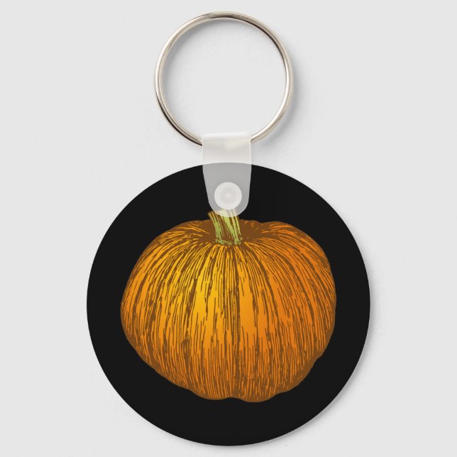 Porte-clés Citrouille (Recto)