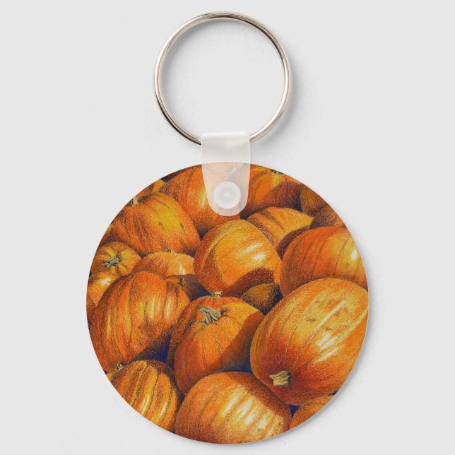 Porte-clés Citrouille (Recto)