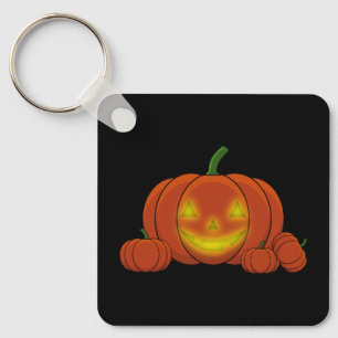 Porte-clés Citrouille Jack-o-lanterne