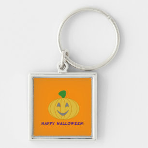 Porte-clés Citrouille orange