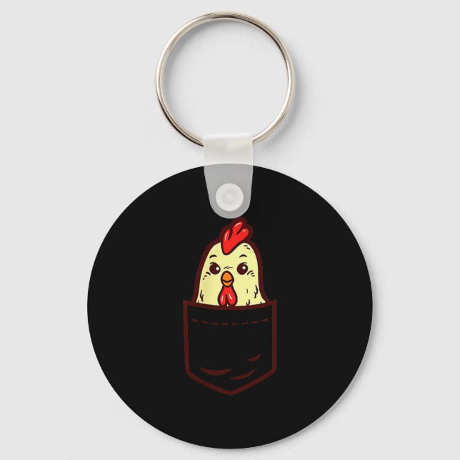 Porte-clés Cket Chicken Whisperer Cute Ultry Farm Animal Farm (Recto)