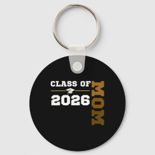 Porte-clés Cl de 2026 Senior Cl Diplômé Maman fière Couleur M