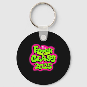 Porte-clés Cl Of 2025 Senior Fresh 90s Style Tv Retro Graduat