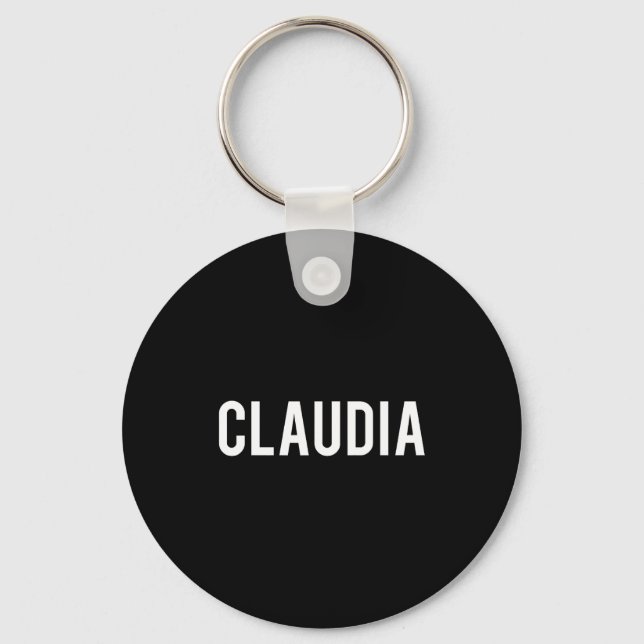 Porte-clés Cla - Cool New Funny Name Fan Gift Tee  (Recto)