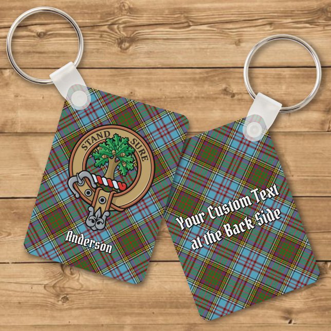 Porte-clés Clan Anderson Crest sur le Porte - clé Tartan (Créateur téléchargé)