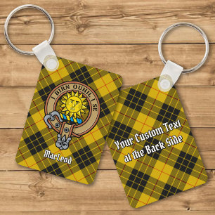Porte-clés Clan MacLeod de Lewis Crest sur le Porte - clé Tar