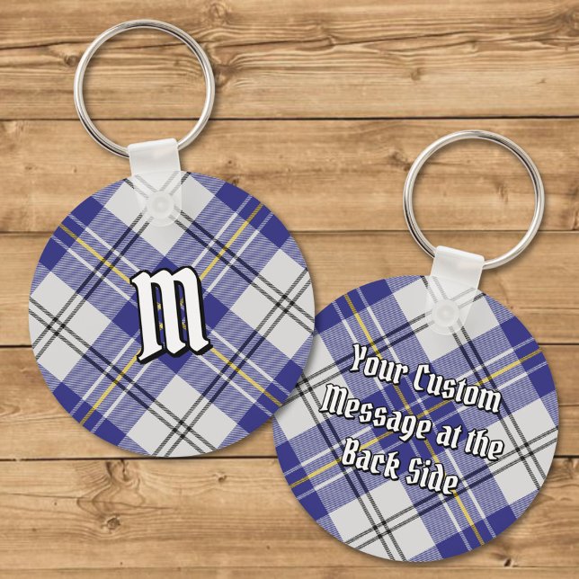 Porte-clés Clan MacPherson Robe Bleue Tartan Porte - clé (Créateur téléchargé)