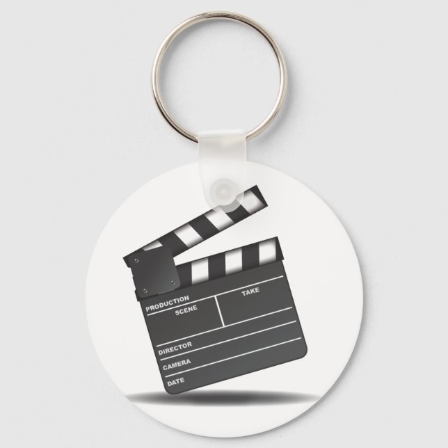 Porte-clés Clapet de cinéma (Recto)