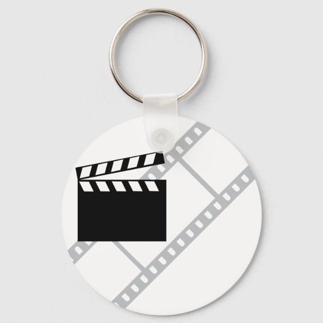 Porte-clés clappeur de film hollywoodien (Recto)