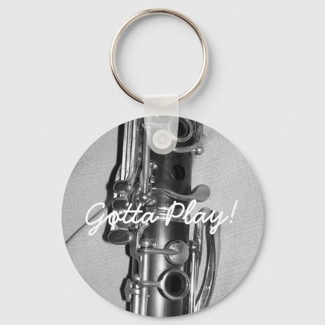 Porte-clés Clarinet Gotta Play Porte - clé (Recto)