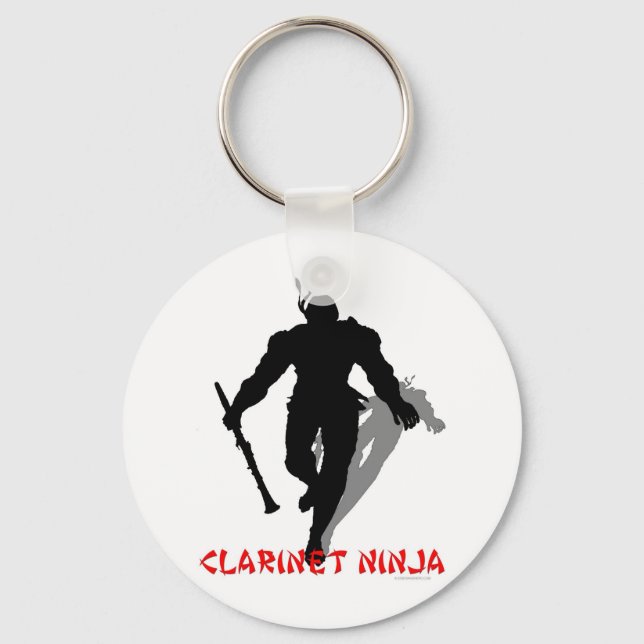 Porte-clés Clarinet Ninja (Recto)