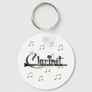Porte-clés Clarinette d'amour de la clarinette I