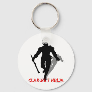 Porte-clés Clarinette Ninja