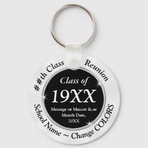 Porte-clés Classe de 1970 50 Année de la Réunion de l'école s
