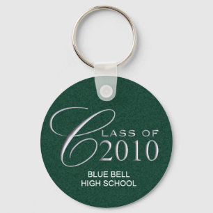 Porte-clés Classe de 2010 Graduation Custom Key Ring