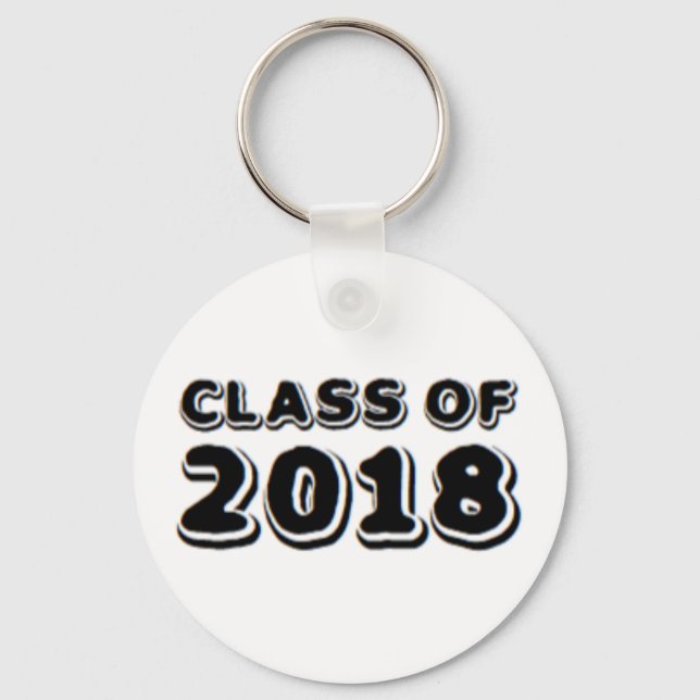 Porte-clés classe de 2018 (Recto)