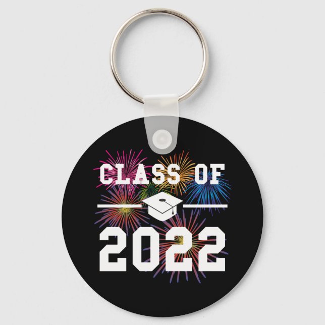 Porte-clés Classe de 2022 Graduation (Recto)