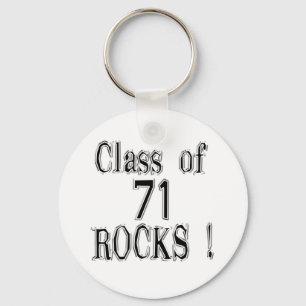Porte-clés Classe de '71 roches ! Porte - clé