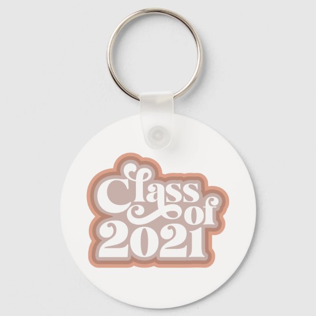 Porte-clés Classe Moderne Rétro De 2021 (Recto)