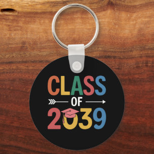 Porte-clés Classe super de 2039 Diplômé Senior 2039