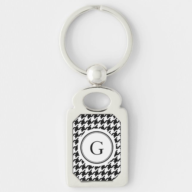 Porte-clés Classe White Houndstooth (Devant)